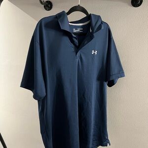 Under Armour Men's Blue Polo Shirt